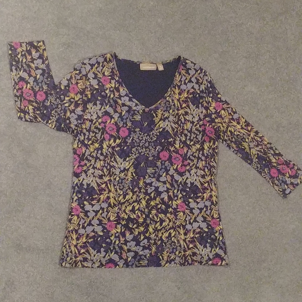 Croft & Barrow 3 quarter sleeve top